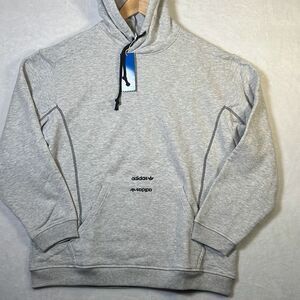 ADIDAS R.Y.V HOODY LIGHT GREY HEATHER‎ GD9311- NWT-Medium